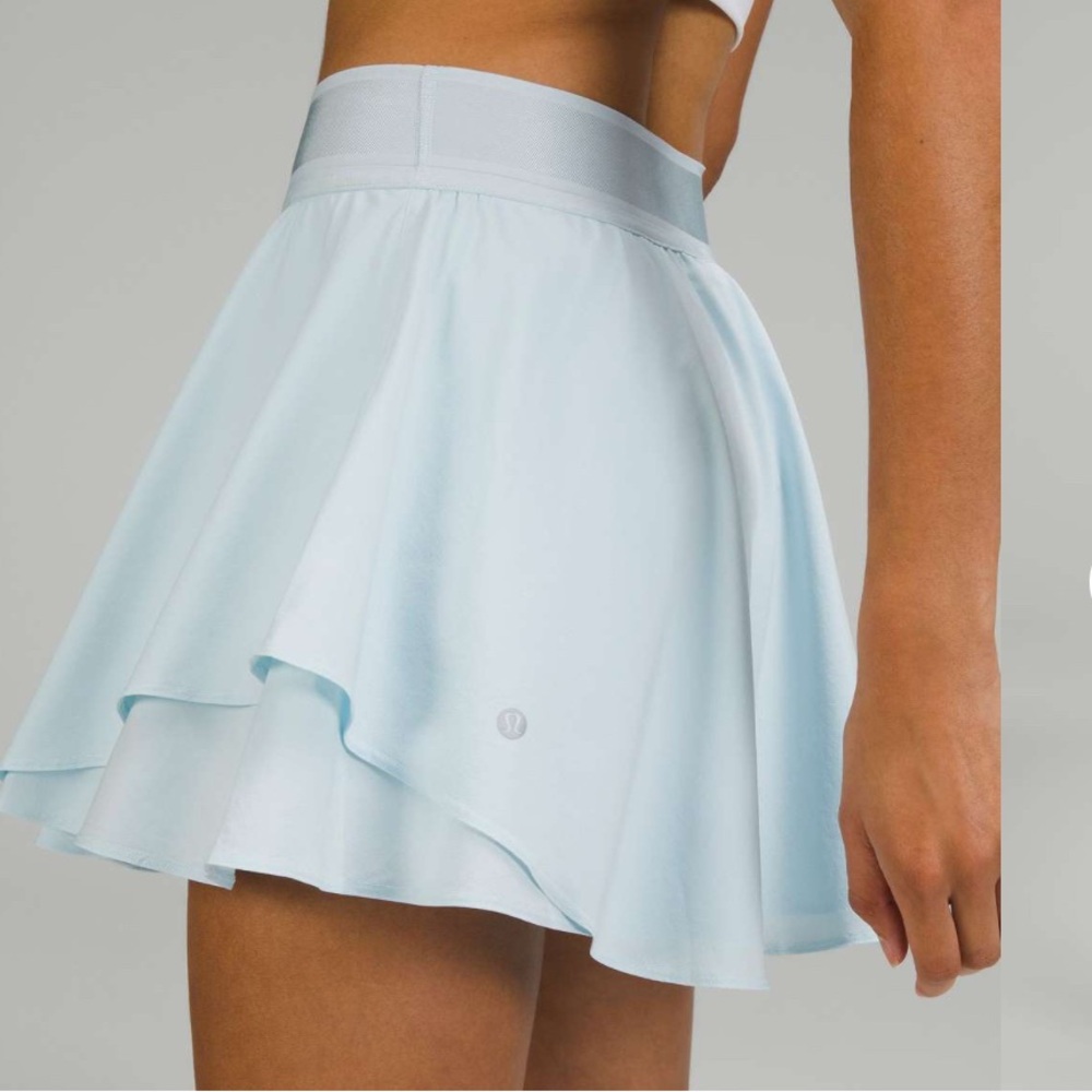 🩵🦋 Lululemon Court Rival high rise skort *Long, sz. 12 🦋🩵 - Picture 9 of 10
